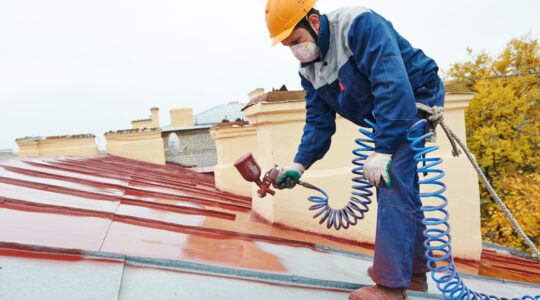 Peinture thermo-réfléchissante pour toiture
